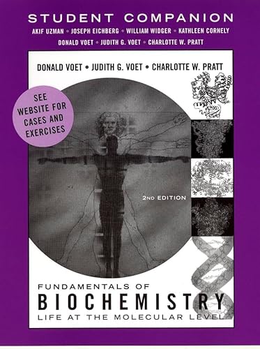 Beispielbild fr Student Companion to accompany Fundamentals of Biochemistry, 2nd Edition zum Verkauf von SecondSale