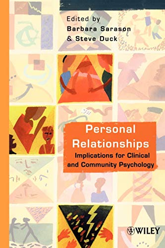 Beispielbild fr Personal Relationships: Implications for Clinical and Community Psychology zum Verkauf von Anybook.com