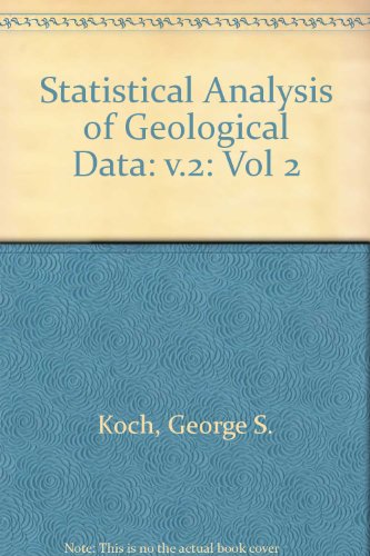 Stock image for Statistical Analysis of Geological Data, Volume II for sale by Sessions Book Sales