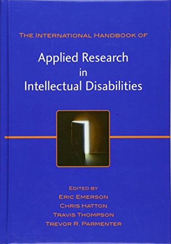 Stock image for International Handbook of Applied Research in Intellectual Disabilities for sale by WorldofBooks