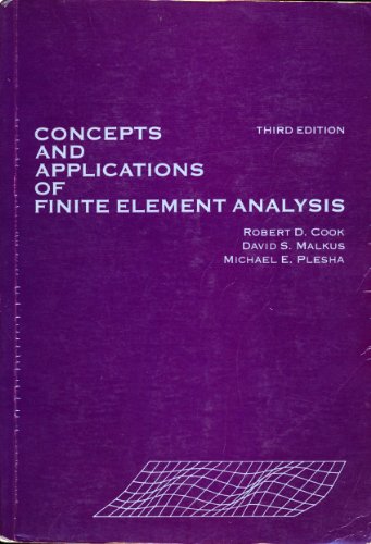 9780471503194: Concepts and Applications of Finite Element Analysis