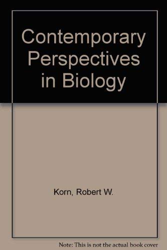 9780471503767: Contemporary perspectives of biology