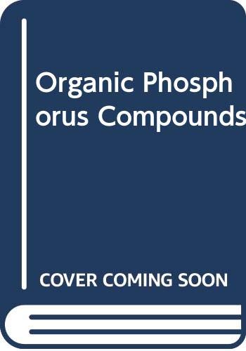 9780471504443: Organic Phosphorus Compounds, Vol. 5