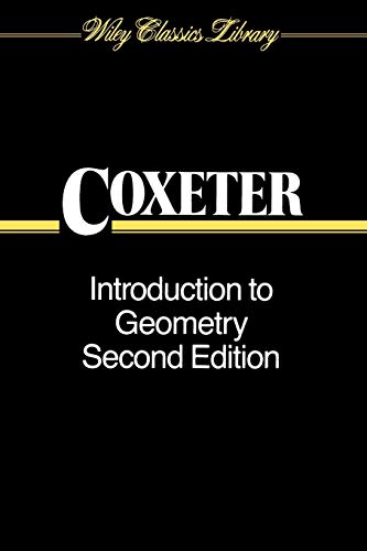 Beispielbild fr Introduction to Geometry zum Verkauf von Pella Books