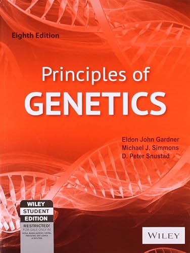 Imagen de archivo de Principles of Genetics a la venta por Better World Books Ltd