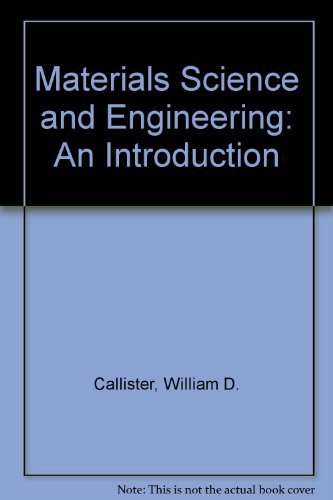 Immagine dell'editore per Materials Science and Engineering: An Introduction venduto da Bernhard Kiewel Rare Books