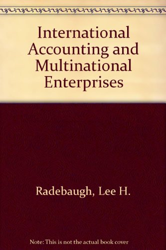 9780471506348: International Accounting and Multinational Enterprises