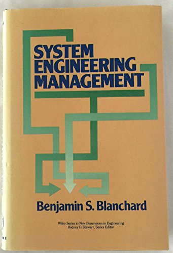 Imagen de archivo de System Engineering Management (New Dimensions In Engineering Series) a la venta por SecondSale