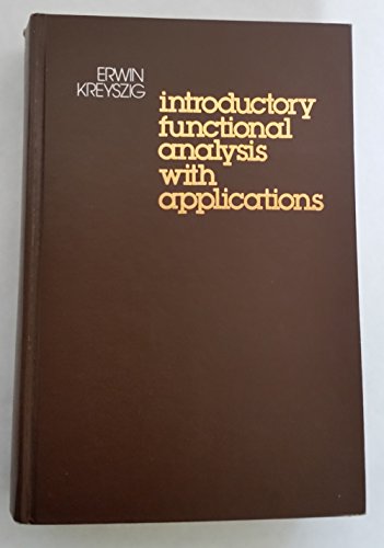 Beispielbild fr Introductory Functional Analysis With Applications zum Verkauf von Anybook.com