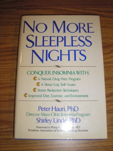 Beispielbild fr No More Sleepless Nights zum Verkauf von Wonder Book