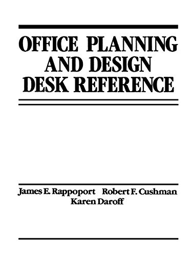 Beispielbild fr Office Planning and Design Desk Reference zum Verkauf von Better World Books