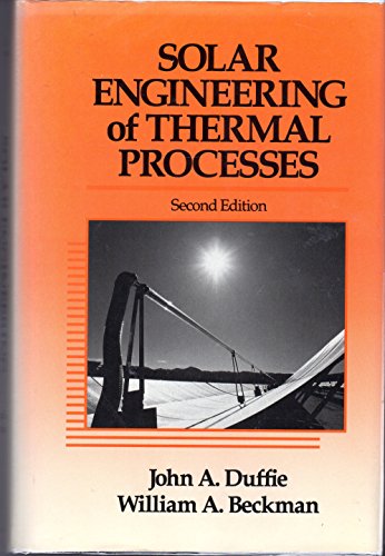 Imagen de archivo de Solar Engineering of Thermal Processes a la venta por HPB-Red