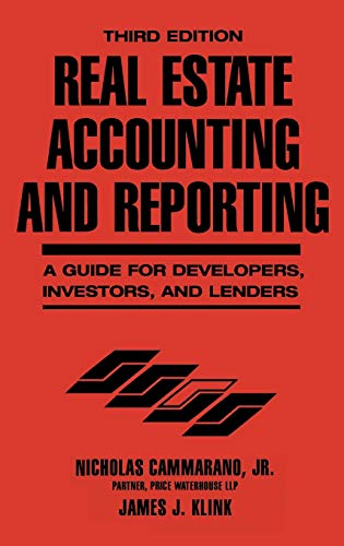 9780471510697: Real Estate Accounting and Reporting: A Guide for Developers, Investors, and Lenders