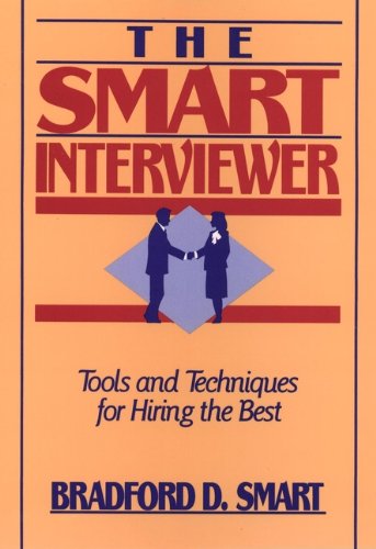 Stock image for The Smart Interviewer for sale by Orion Tech