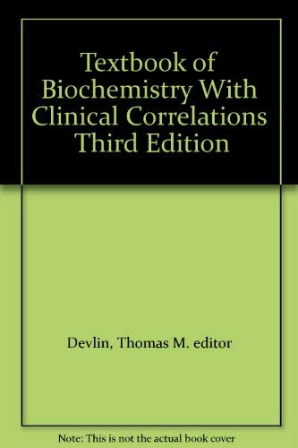 Imagen de archivo de Textbook of Biochemistry with Clinical Correlations a la venta por ThriftBooks-Atlanta