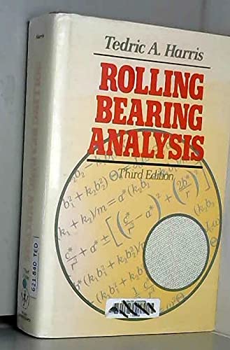 Imagen de archivo de Rolling Bearing Analysis a la venta por ThriftBooks-Dallas