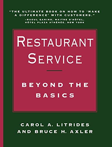 Stock image for Restaurant Service : Beyond the Basics for sale by Better World Books