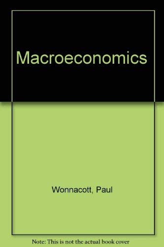 Beispielbild fr Macroeconomics zum Verkauf von NEPO UG
