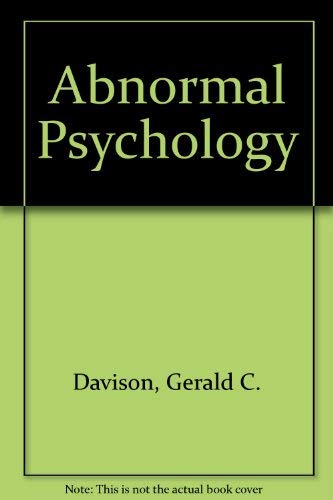 9780471517429: Abnormal Psychology