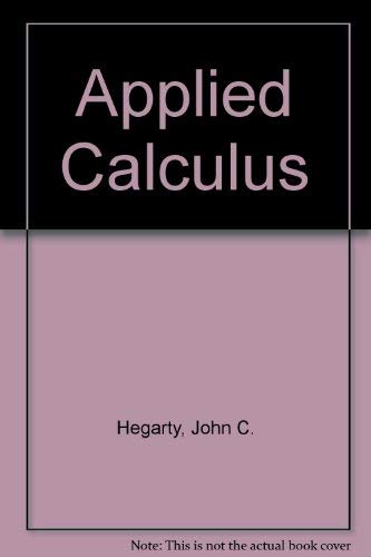 9780471517481: Applied Calculus