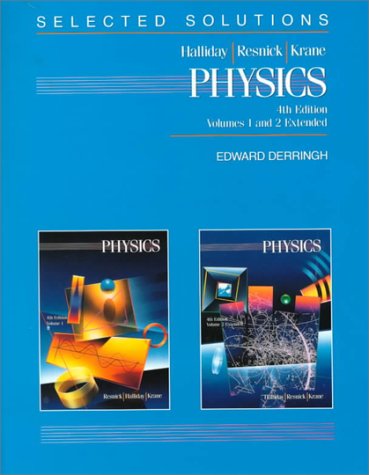 9780471518600: Physics, , Solutions Manual