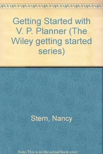 Beispielbild fr Getting Started with VP-Planner Plus zum Verkauf von Better World Books