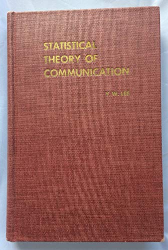 STATISTICAL THEORY OF COMMUNICATION.