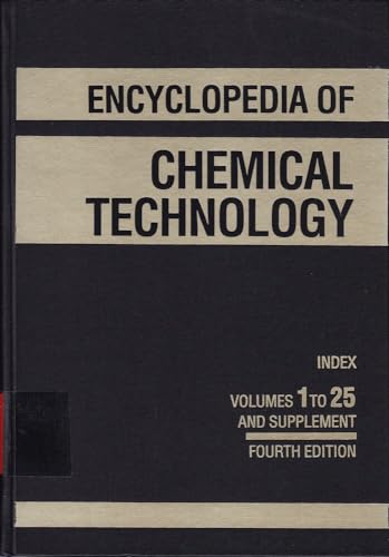 Kirk-Othmer Encyclopedia of Chemical Technology Index for 27 Volume Set (9780471526957) by Kirk, Raymond E.