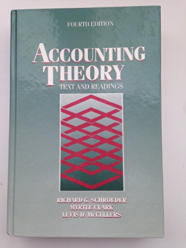 Stock image for Accounting Theory: Text and Readings for sale by HPB-Red