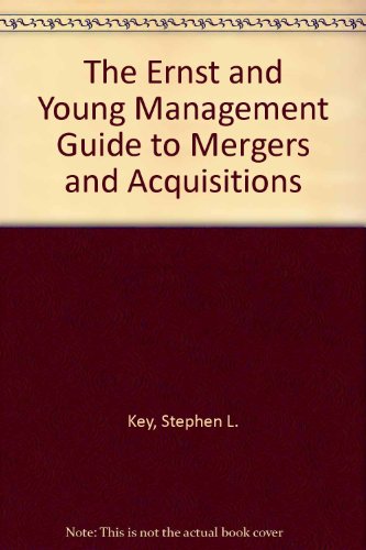 Beispielbild fr Ernst and Young Management Guide to Mergers and Acquisitions zum Verkauf von Wonder Book
