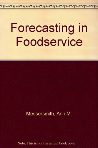 Beispielbild fr Forecasting in Foodservice zum Verkauf von HPB-Red