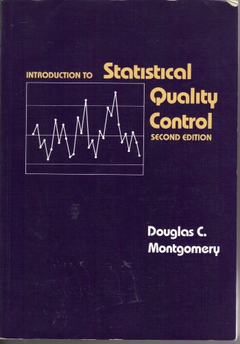 Beispielbild fr Introduction to Statistical Quality Control zum Verkauf von WorldofBooks