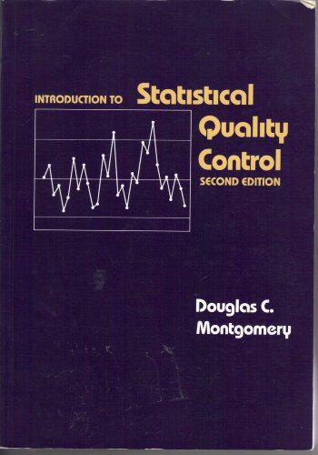 Stock image for Introduction to Statistical Quality Control for sale by WorldofBooks