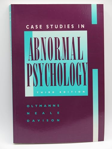 Beispielbild fr Case Studies in Abnormal Psychology zum Verkauf von Wonder Book