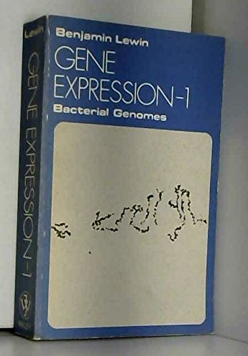 Beispielbild fr Gene Expression: Bacterial Genomes zum Verkauf von Sessions Book Sales