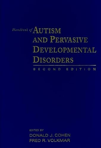 Stock image for Handbook of Autism and Pervasive Developmental Disorders for sale by Better World Books: West