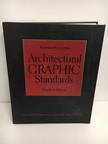 Imagen de archivo de Architectural Graphic Standards, 9th Edition a la venta por BooksRun