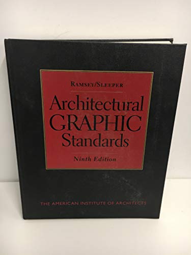 Stock image for Architectural Graphic Standards, 9th Edition for sale by Book Deals