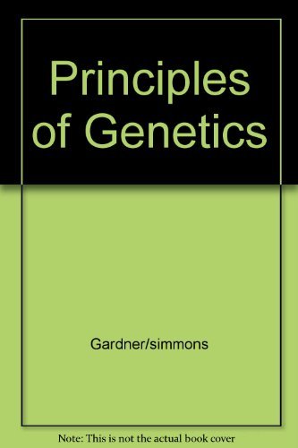 Stock image for Principles of Genetics for sale by medimops