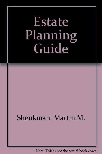 Imagen de archivo de The Estate Planning Guide a la venta por Wonder Book