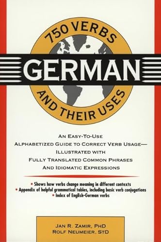 9780471540267: 750 German Verbs and Their Uses