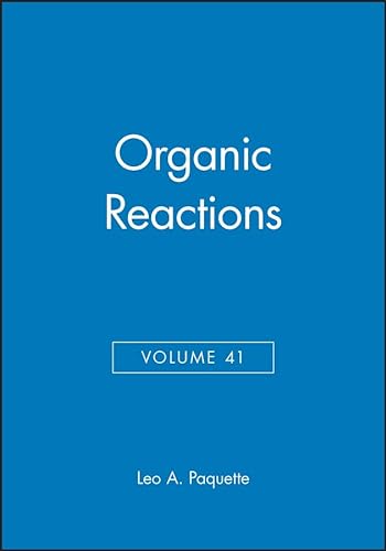 Stock image for Organic Reactions (Volume 41) for sale by Phatpocket Limited