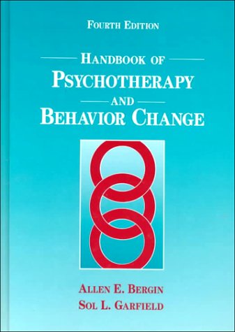 Stock image for Handbook of Psychotherapy and Behavior Change for sale by Better World Books