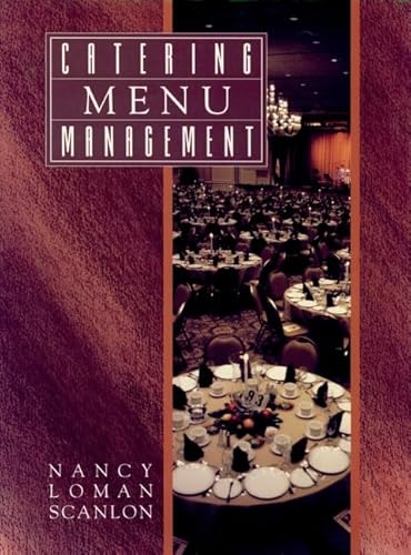 Stock image for Catering Menu Management for sale by Wonder Book