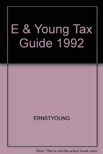 9780471547174: Ernst and Young Tax Guide 1992