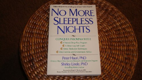 Beispielbild fr No More Sleepless Nights zum Verkauf von Wonder Book