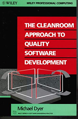 Imagen de archivo de The Cleanroom Approach to Quality Software Development a la venta por Reliant Bookstore