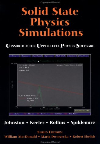 9780471548850: Solid State Physics Simulations (Consortium for Upper Level Physics Software)
