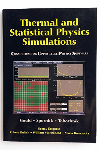 Imagen de archivo de Thermal and Statistical Physics Simulations (Cups) a la venta por HPB-Red