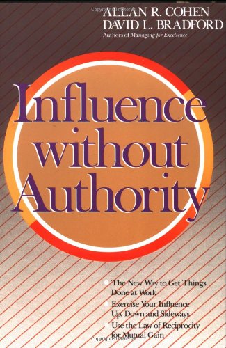 Stock image for Influence Without Authority for sale by Goodwill of Colorado